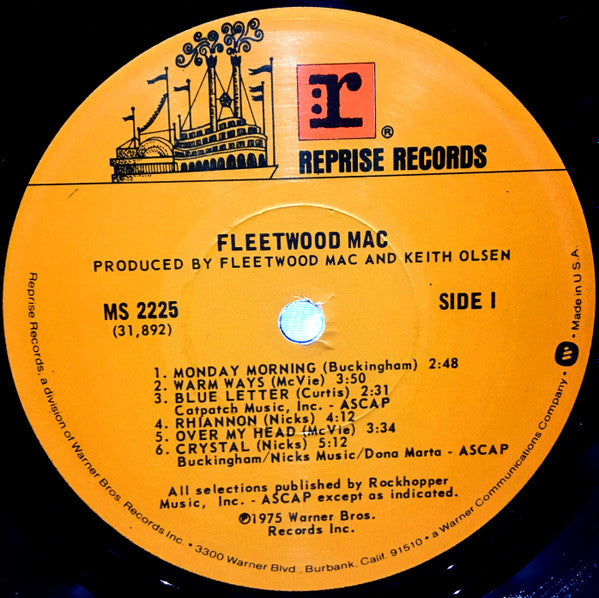 Fleetwood Mac : Fleetwood Mac (LP,Album)