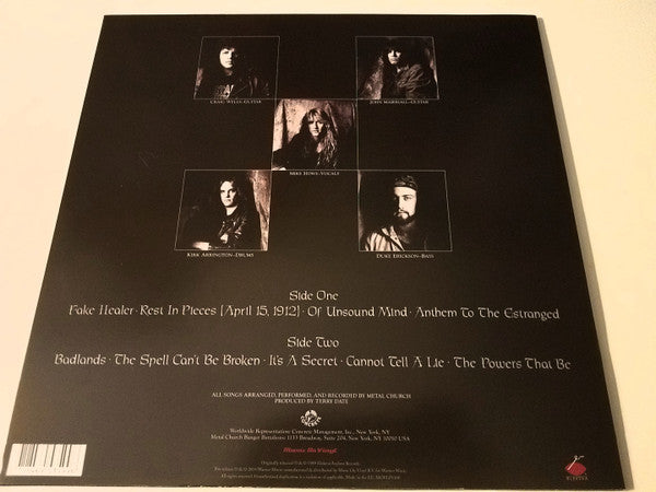 Metal Church : Blessing In Disguise (LP,Album,Reissue)