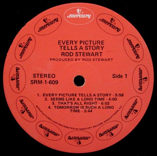 Rod Stewart : Every Picture Tells A Story (LP,Album,Repress)