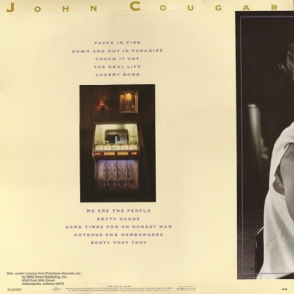John Cougar Mellencamp : The Lonesome Jubilee (LP,Album,Club Edition)