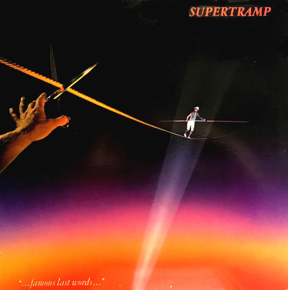 Supertramp : "...Famous Last Words..." (LP,Album,Stereo)