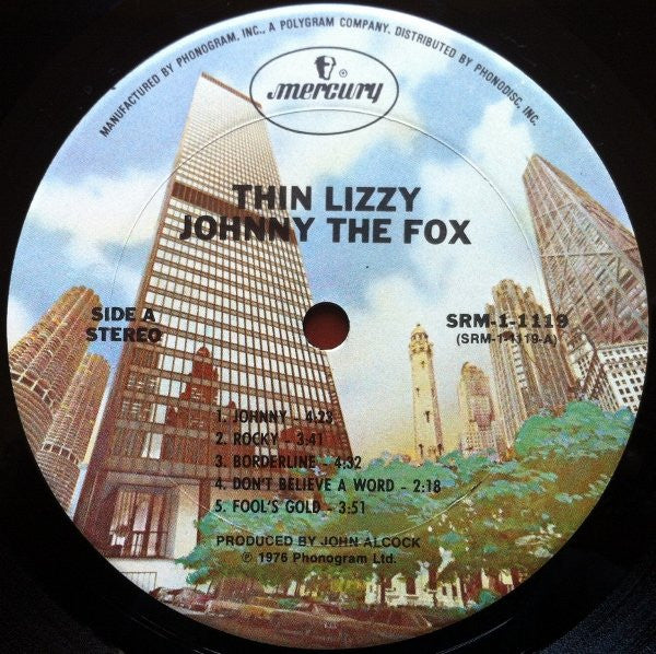 Thin Lizzy : Johnny The Fox (LP,Album,Stereo)