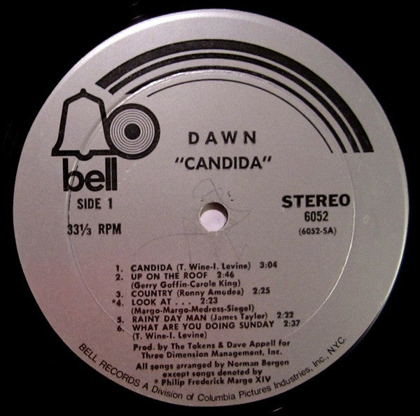 Dawn (5) : Candida (LP,Album,Stereo)