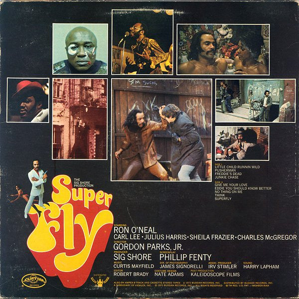 Curtis Mayfield : Super Fly (LP,Album)
