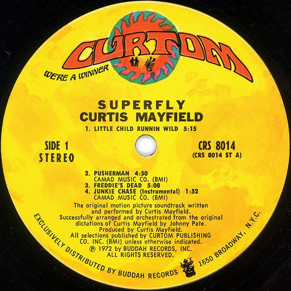 Curtis Mayfield : Super Fly (LP,Album)
