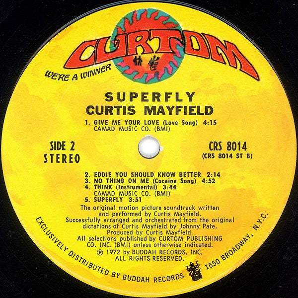Curtis Mayfield : Super Fly (LP,Album)