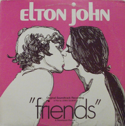 Elton John : Friends (LP,Album,Repress)