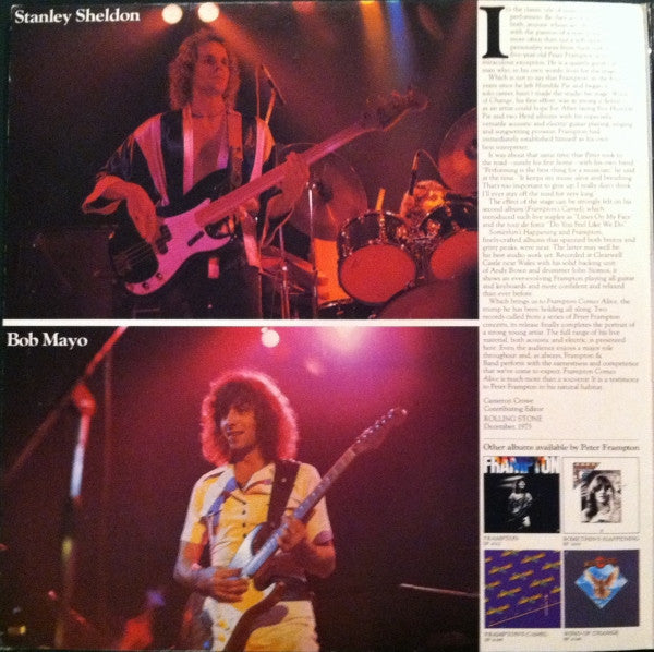 Peter Frampton : Frampton Comes Alive! (LP,Album,Stereo)
