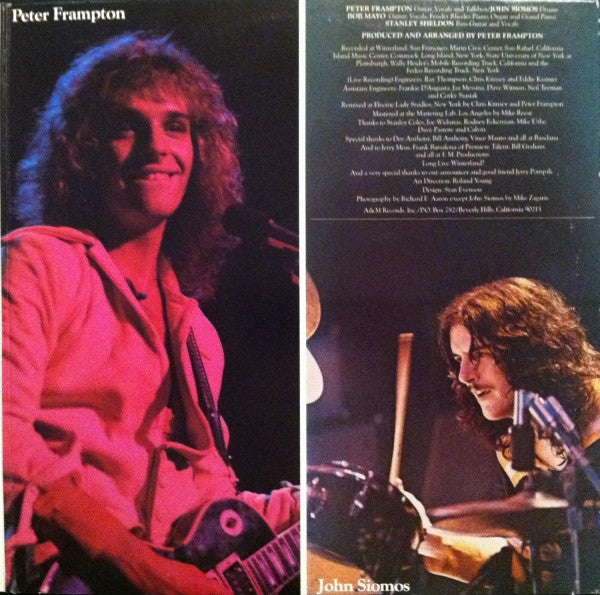 Peter Frampton : Frampton Comes Alive! (LP,Album,Stereo)