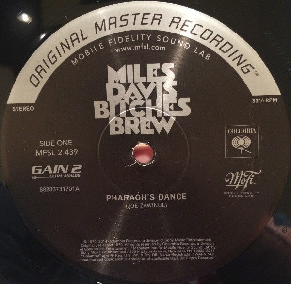 Miles Davis : Bitches Brew (LP,Album,Limited Edition,Numbered,Reissue,Remastered,Special Edition,Stereo)