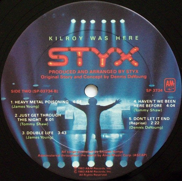 Styx : Kilroy Was Here (LP,Album,Club Edition,Stereo)
