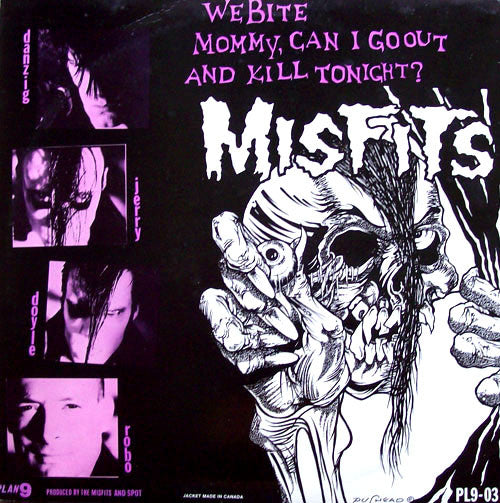 Misfits : Die Die My Darling (12",45 RPM)