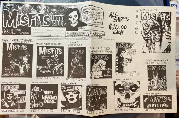 Misfits : Die Die My Darling (12",45 RPM)