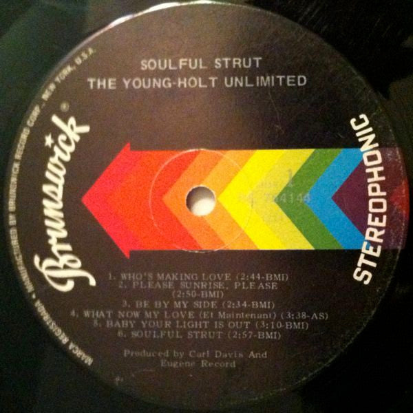 Young Holt Unlimited : Soulful Strut (LP,Album)