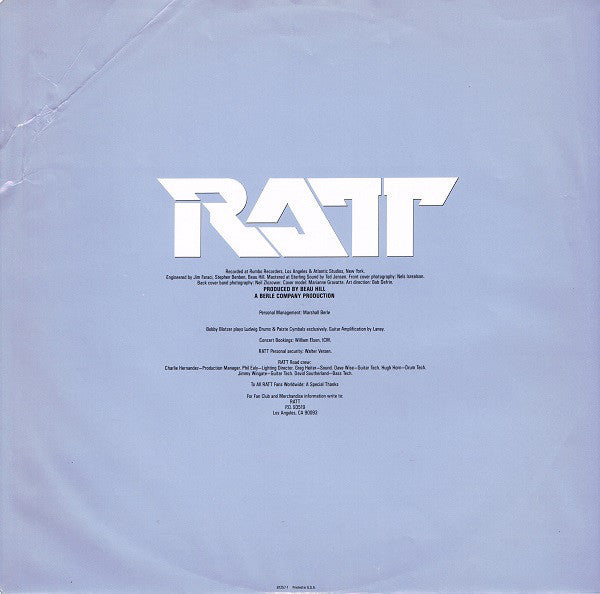 Ratt : Invasion Of Your Privacy (LP,Album,Stereo)