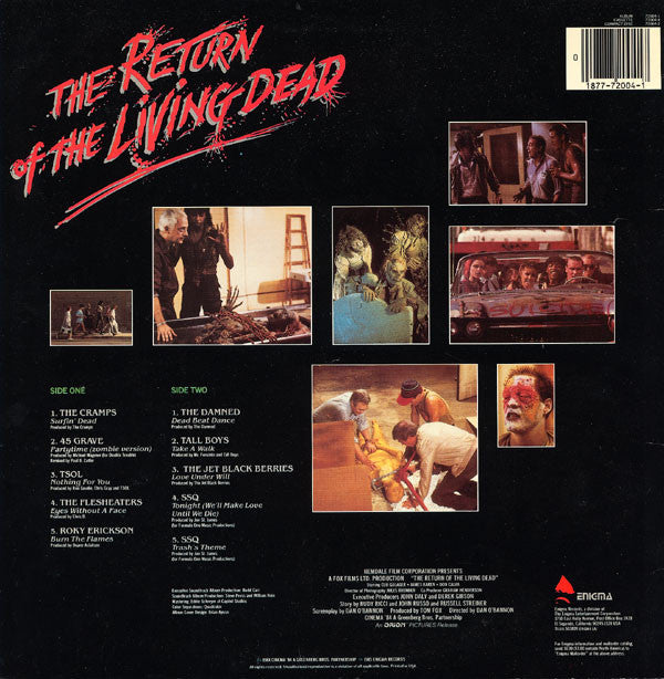 Various : The Return Of The Living Dead (Original Soundtrack) (LP,Album)