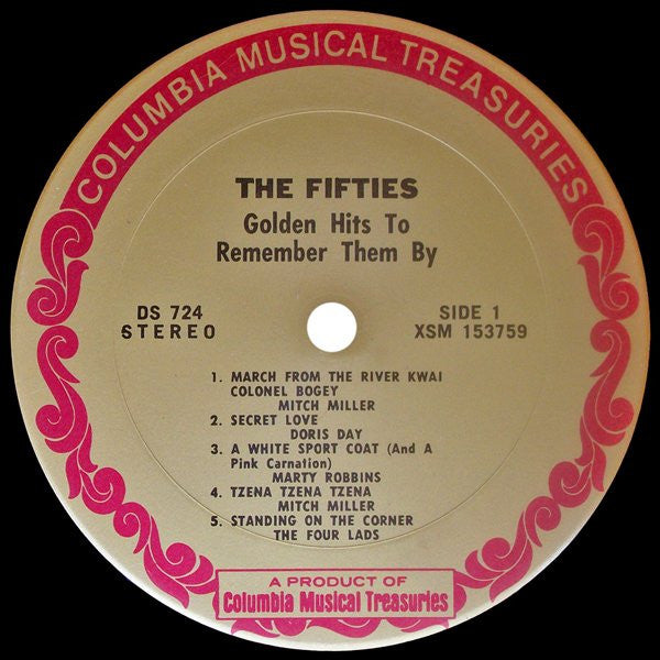Various : The 50's Greatest Love Songs / The 50's Golden Hits To Remember (LP,Compilation)
