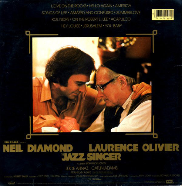 Neil Diamond : The Jazz Singer (Original Songs From The Motion Picture) (LP,Album)