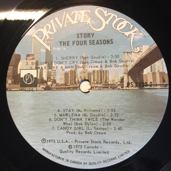 Four Seasons, The : The Four Seasons Story (LP,Compilation)