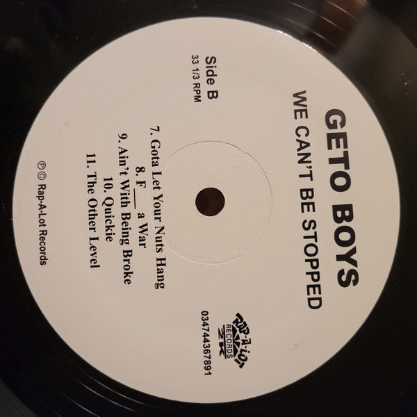 Geto Boys : We Can't Be Stopped (LP,Album,Reissue,Remastered)