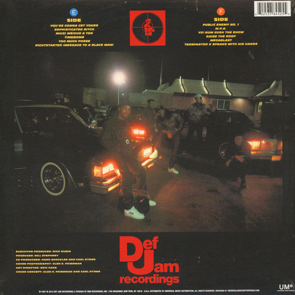 Public Enemy : Yo!  Bum Rush The Show (LP,Album,Reissue)