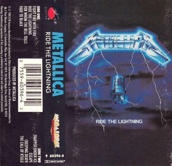 Metallica : Ride The Lightning (Album,Reissue)
