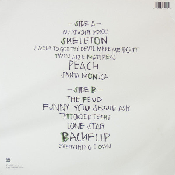 Front Bottoms, The : Talon Of The Hawk (LP,Album)