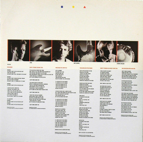 Police, The : Every Breath You Take (The Singles) (LP,Compilation,Stereo)