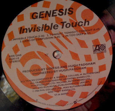 Genesis : Invisible Touch (LP,Album)