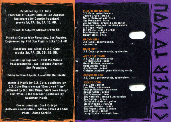 J.J. Cale : Closer To You (Album)