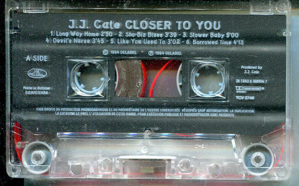 J.J. Cale : Closer To You (Album)