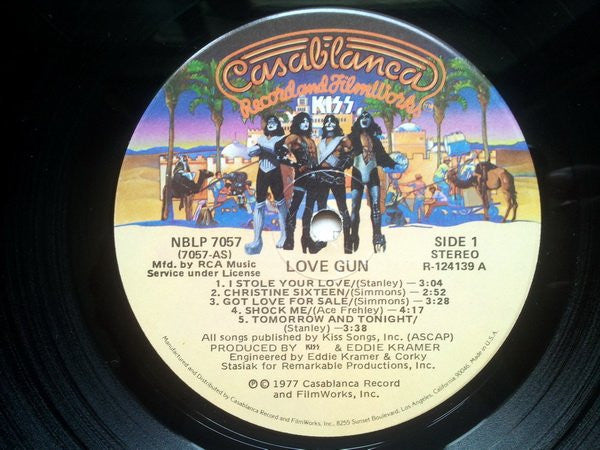 Kiss : Love Gun (LP,Album,Club Edition)
