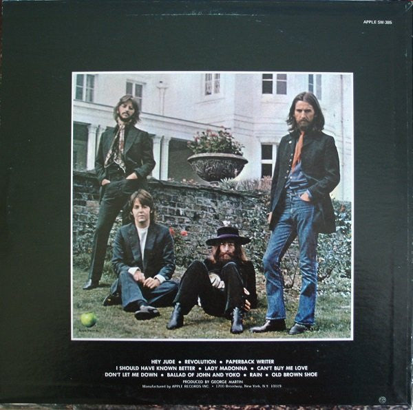 Beatles, The : Hey Jude (The Beatles Again) (LP,Compilation,Stereo)