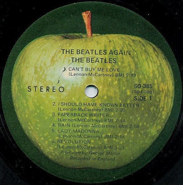 Beatles, The : Hey Jude (The Beatles Again) (LP,Compilation,Stereo)