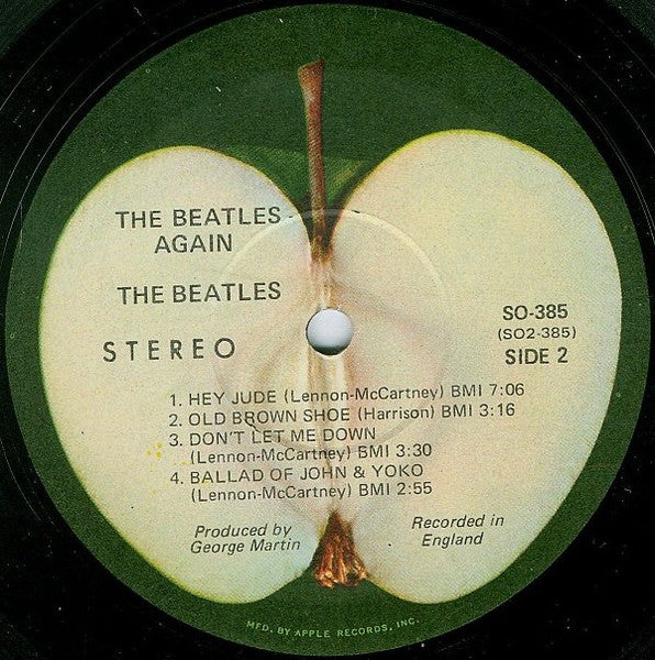 Beatles, The : Hey Jude (The Beatles Again) (LP,Compilation,Stereo)