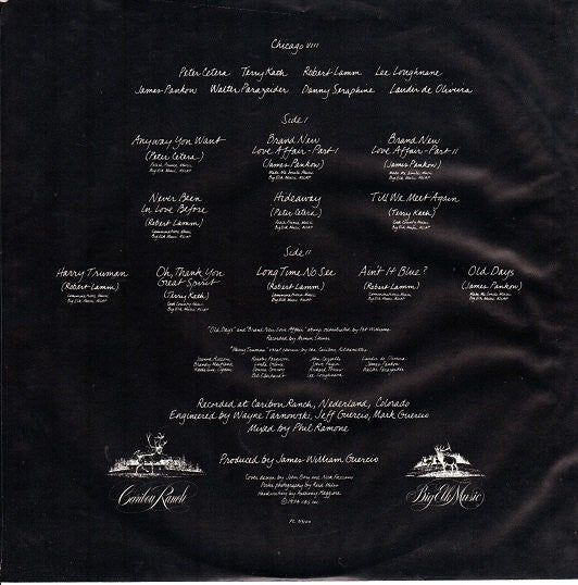 Chicago (2) : Chicago VIII (LP,Album,Stereo)