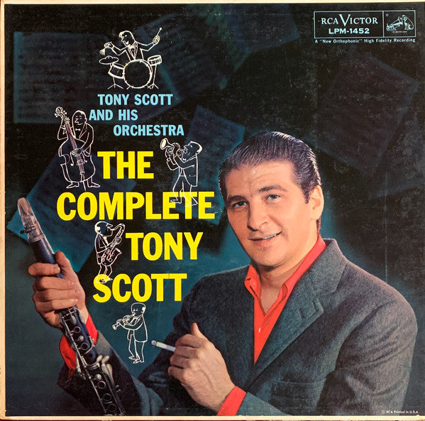 Tony Scott And His Orchestra : The Complete Tony Scott (LP,Album,Mono)