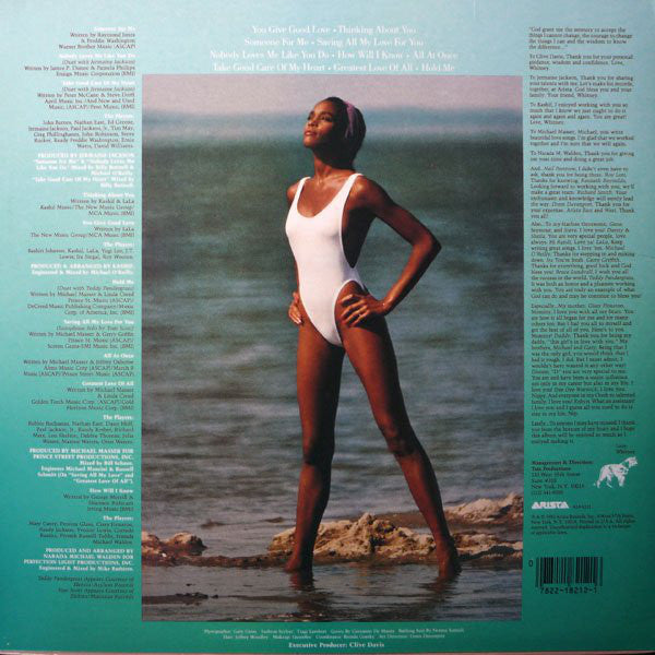 Whitney Houston : Whitney Houston (LP,Album)