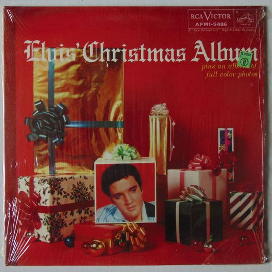 Elvis Presley : Elvis' Christmas Album (LP,Album,Mono,Reissue,Remastered)