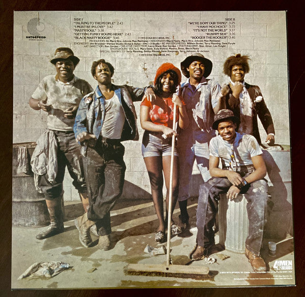 Black Nasty : Talking To The People (LP,Album,Reissue)