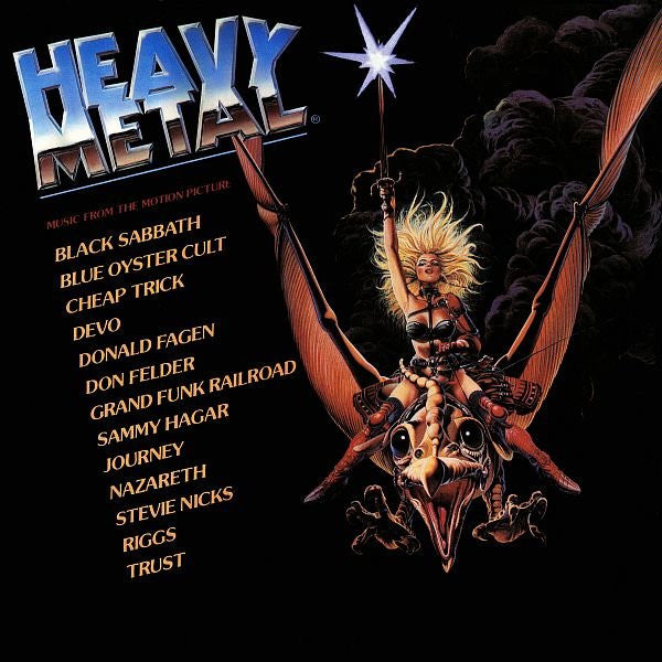 Various : Heavy Metal - Music From The Motion Picture (LP,Album,Compilation,Stereo)