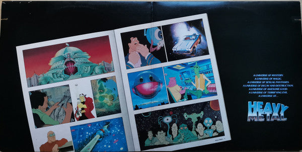 Various : Heavy Metal - Music From The Motion Picture (LP,Album,Compilation,Stereo)