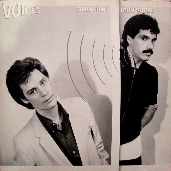 Daryl Hall & John Oates : Voices (LP,Album,Repress)