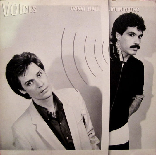 Daryl Hall & John Oates : Voices (LP,Album,Repress)
