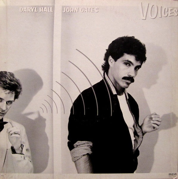 Daryl Hall & John Oates : Voices (LP,Album,Repress)