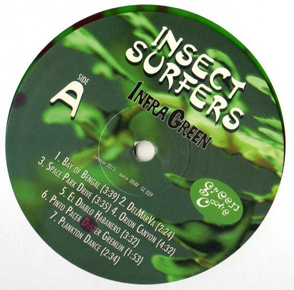 Insect Surfers : Infra Green (LP,Album,Limited Edition,Numbered)