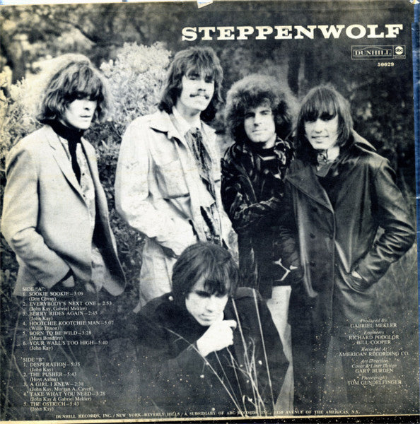 Steppenwolf : Steppenwolf (LP,Album,Reissue,Repress,Stereo)
