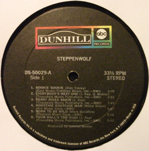 Steppenwolf : Steppenwolf (LP,Album,Reissue,Repress,Stereo)
