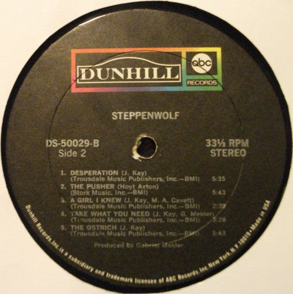Steppenwolf : Steppenwolf (LP,Album,Reissue,Repress,Stereo)