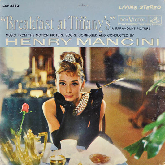 Henry Mancini : Breakfast At Tiffany's (Music From The Motion Picture Score) (LP,Album,Stereo)